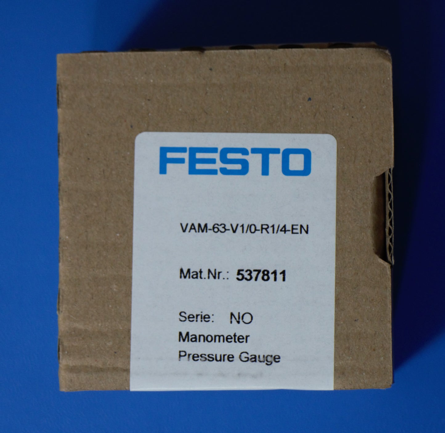 Festo VAM-63-V10-R14-EN Pneumatik Vakuummeter 537811