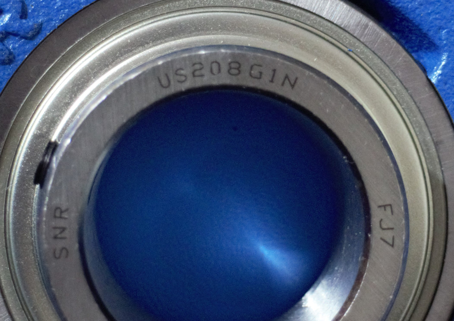 Flanschlager USFD208 SNR Oval 40 mm