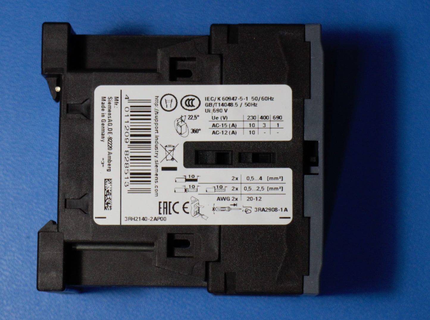 Siemens 3RH2140-2AP00 Schütz Hillfsschütz 230 V AC