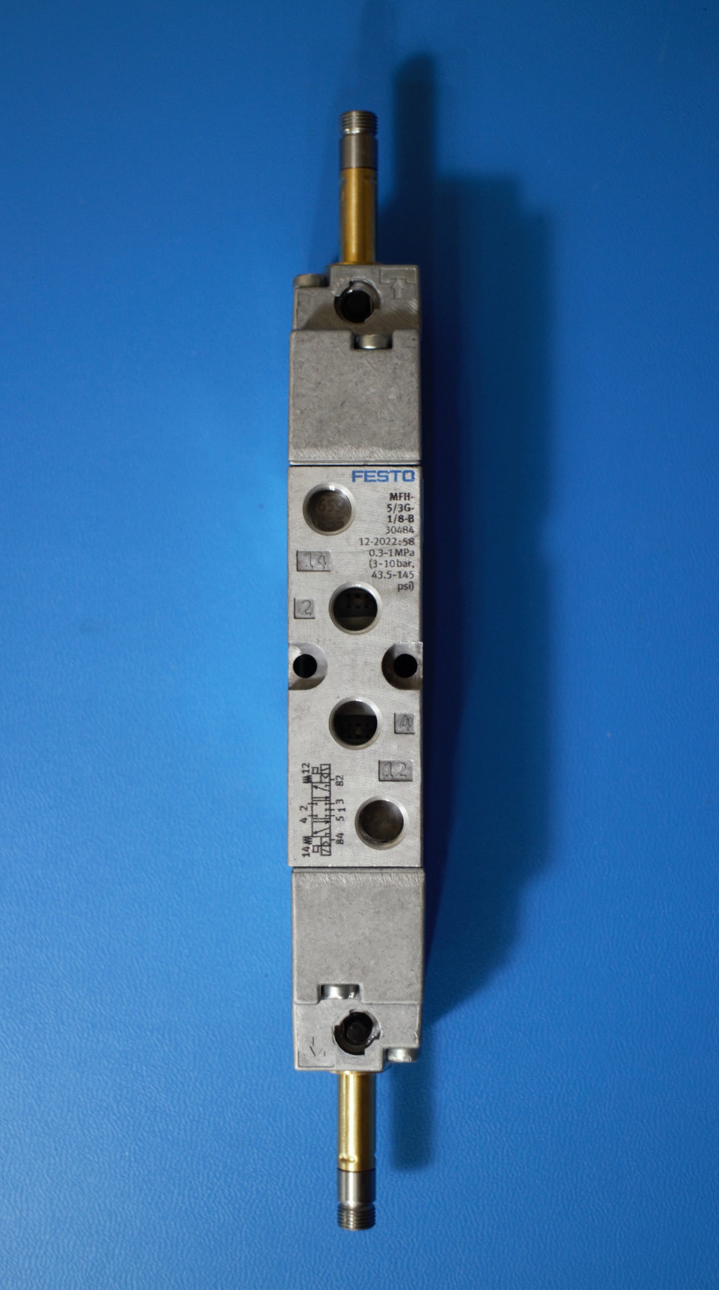 Festo MFH-5/3G-1/8-B Pneumatik Magnetventil 30484