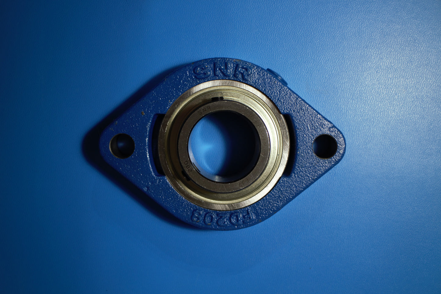 Flanschlager USFD208 SNR Oval 40 mm