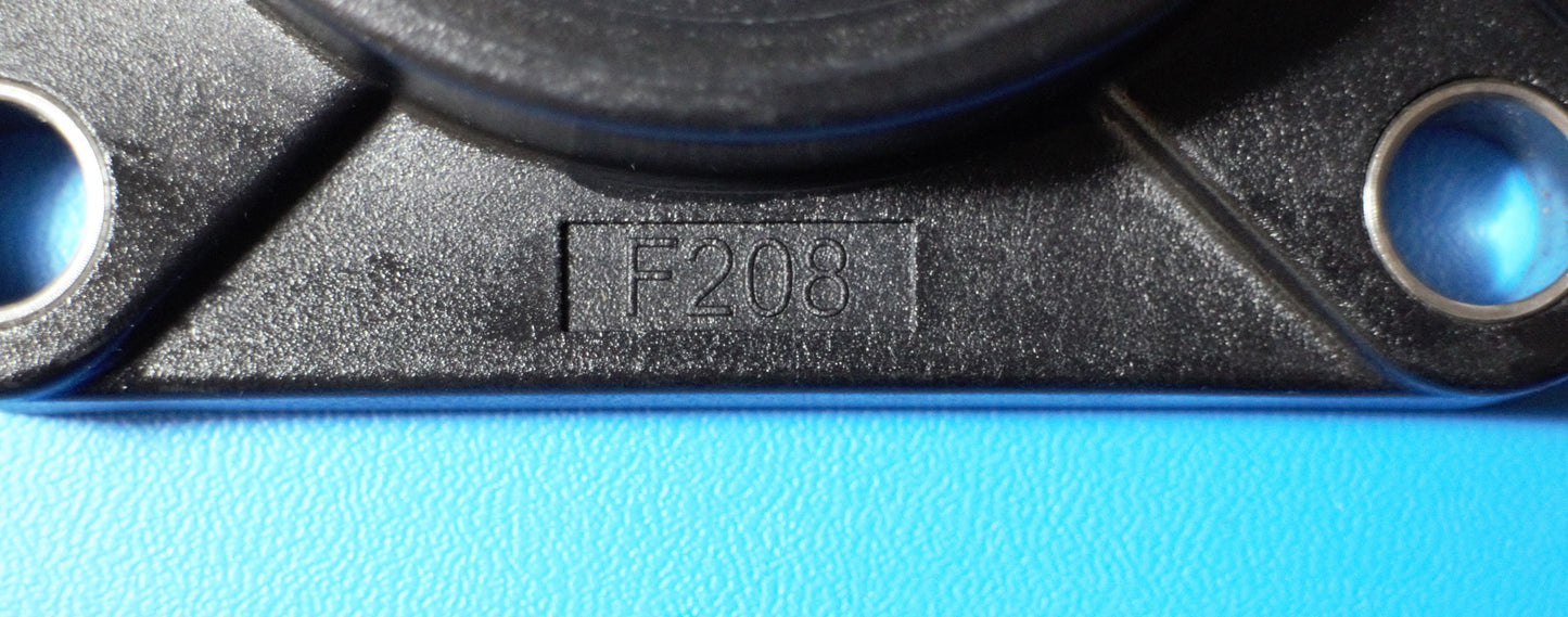 Flanschlager Kugellager IBB Fiedler SSUCTF208 Kunststoff Edelstahl 40 mm Quadrat