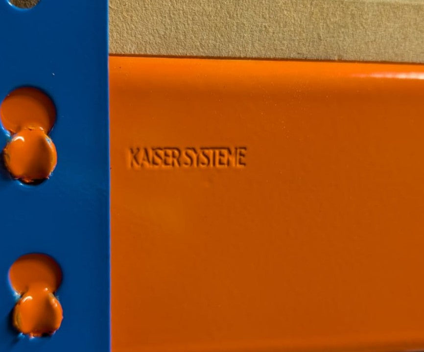 Schwerlastregal mit Stecksystem, Kaisersysteme UA84, Höhe: 245cm, Breite: 215cm