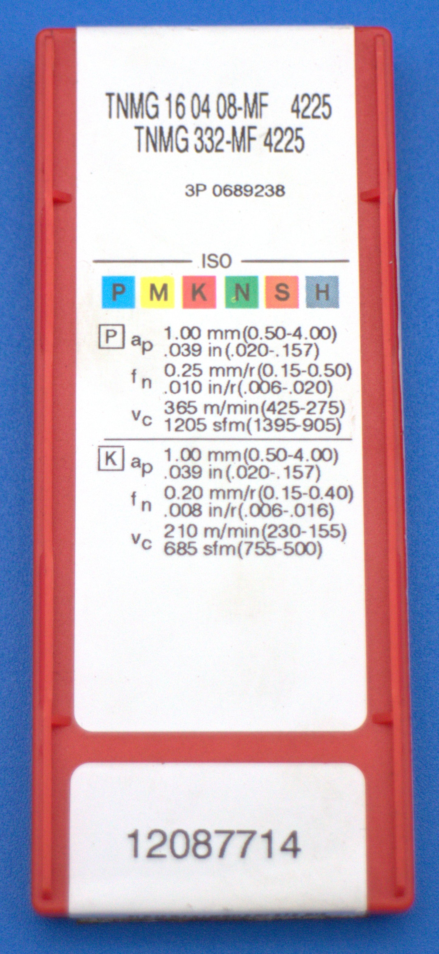 Sandvik TNMG 16 04 08-MF 332-MF 4225 | Wendeschneidplatten