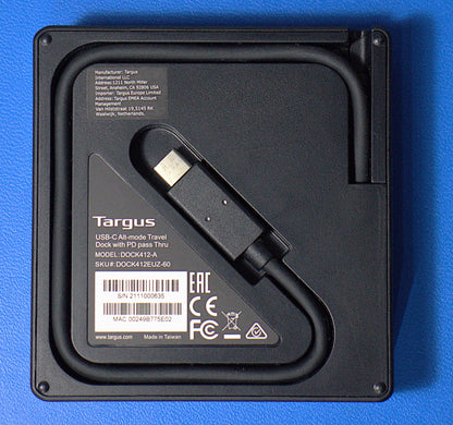 Dockingstation Targus Dock412-A USB-C