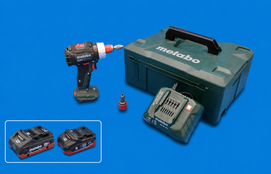 Metabo BS 18 LT BL Q 18V Akku-Bohrschrauber | 2 Akkus | Koffer | Ladegerät