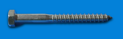 Edelstahlschrauben DIN 571 A2 Sechskant Holzschrauben M5 M6 M8 M10 M12
