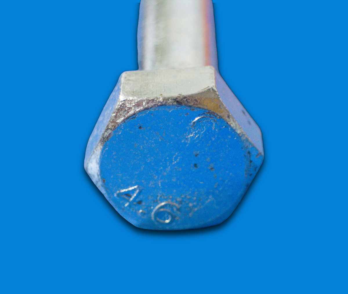 DIN 601 Bauschraube verzinkt mit Mutter Sechskant M12, M16, M20, M24