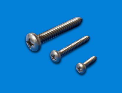 DIN 7981 Edelstahl A2 Linsenkopf Blechschrauben Kreuzschlitz PH 2,9-6,3 mm