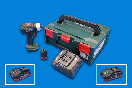 Metabo BS 18 LT BL Q 18V Akku-Bohrschrauber | 2 Akkus | Koffer | Ladegerät