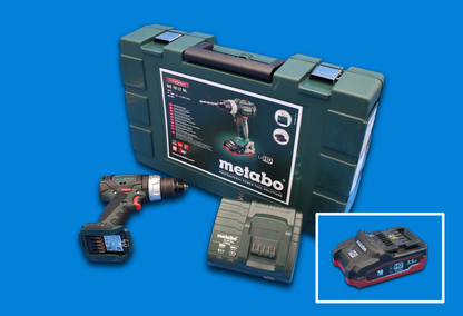 Metabo BS 18 LT BL Akku-Bohrschrauber | 2 Akkus | Transportkoffer | Ladegerät