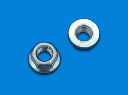 DIN 6923 Sechskantmuttern M6 M10 M12 | mit Flansch | FK 8 | 10–100 Stück